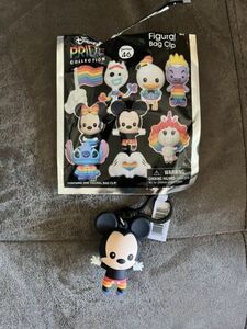 HOT TOPIC DISNEY GAY LGBT PRIDE BAG CLIP SERIES 46 MICKEY MOUSE 海外 即決