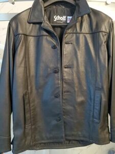 Schott nyc Rare 2001 jacket vintage pebble cowhide Made in USA New w/Tags LG 海外 即決