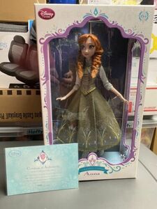 Disney’s Frozen 17” Epilogue Anna Doll LE 1 Of 5000 Disney Store NRFB 海外 即決