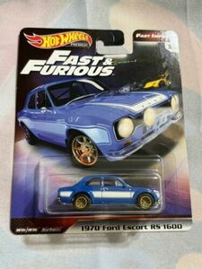 Hot Wheels Premium Fast & Furious Fast Imports 1970 Ford Escort RS 1600 海外 即決