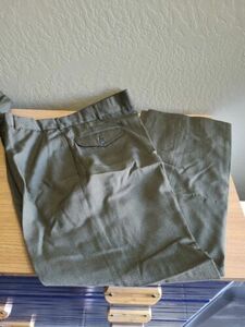 USMC Enlisted Uniform Alpha Service Dress Trousers Pants Sz 33L DLA #2 海外 即決