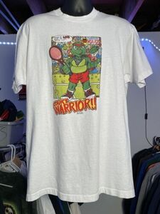 Vintage 1990 Turtle Bandit “Court Warrior” Shirt size XL 海外 即決