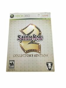 Saints Row 2 Collector’s Edition Microsoft Xbox 360 Complete in Box Great Shape 海外 即決