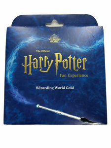 Harry Potter The Official Fan Experience Wizarding World Gold *Opened Never Used 海外 即決