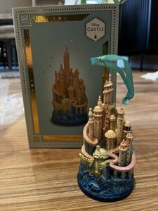 DISNEY Castle Collection Limited Ornament - Ariel The Little Mermaid CASTLE 海外 即決