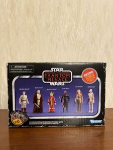 Star Wars The Phantom Menace Retro Collection 6 Pack Kenner 3.75 Inch Figures 海外 即決