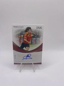 2018-19 Panini Immaculate Spain Carles Puyol INK Auto /99 海外 即決