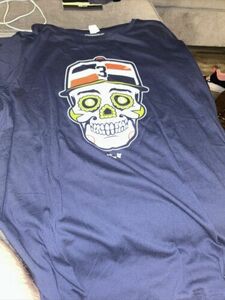 Houston Astros Jeremy Pena Sugar Skull Breaking T Shirt Size XXL SEE DESCRIPTION 海外 即決