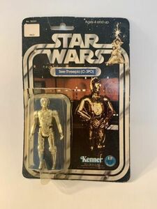 Star Wars Kenner 1977 C3PO 12 Back Made in Hong Kong Original MAKE AN OFFER! 海外 即決