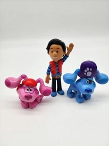 Nickeodeleon Blues Clues & You Collectible Figure Set Pirate Blue Magenta Josh 海外 即決