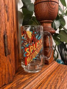 Rare Disneyland Vintage Splash Mountain 12oz Glass Mug Brer Rabbit (1997) 海外 即決