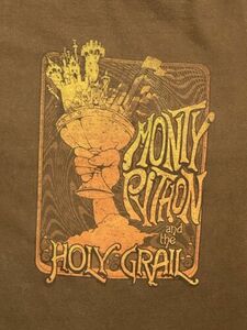 Vintage Monty Python and the Holy Grail Shirt Mens XL Brown 海外 即決