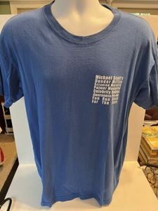 the office themed blue sized large T-shirt Popular Tv Show Vintage T-shirt 海外 即決