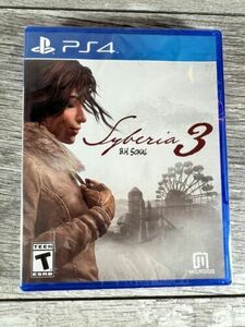 BRAND NEW Sealed Syberia 3 (Sony PlayStation 4, 2017) 海外 即決