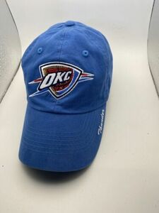 OKC Thunder Hat Adjustable..blue Embroidered Fan Favorites Brand NWOT 海外 即決