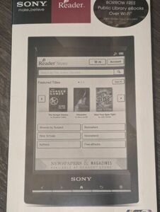 Sony Digital Book Reader PRS-T1/BC Black 2011 海外 即決