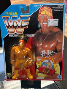 Power Punch Hulk Hogan 1332 (Vintage WWE WWF, Hasbro) Sealed 海外 即決