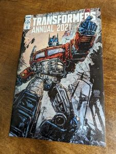 Transformers Annual 2021 1:10 Williams II Variant Optimus Prime IDW 2017 海外 即決