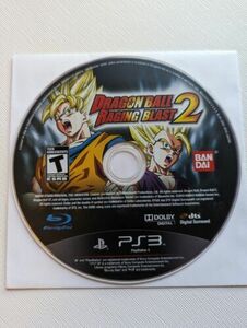 Dragon Ball: Raging Blast 2 (PlayStation 3, PS3) Disc only- Scratched but tested 海外 即決