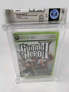 Guitar Hero 2 Xbox 360 Graded WATA 9.2 A+ New Sealed 海外 即決