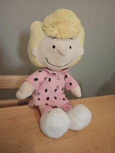 Vintage Peanuts Sally RARE Cedar Fair Entertainment 12" Plush Doll READ (B52) 海外 即決