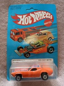 Dixie Challenger No.3364 Hot Wheels Die Cast ORANGE 1982 Mattel UNPUNCHED MOSC 海外 即決