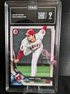 2018 Topps Bowman 大谷翔平 #49 TAG 9 Los Angeles Angels 海外 即決