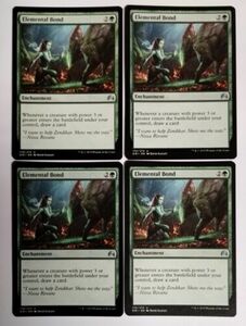 MTG Elemental Bond Origins 174/272 Regular Uncommon X4 海外 即決