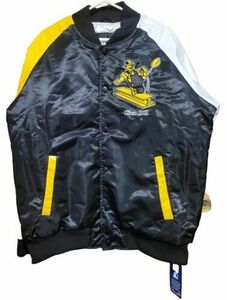 Pittsburgh STEELERS XL Bomber Starter Jacket, Throwback Circa 1961 Logo, NEW 海外 即決