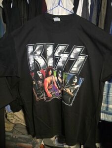KISS Vintage Shirt 2XL Rock The Nation 海外 即決