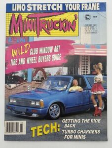 Mini Truckin Magazine Lowriders Summer 1990 Vol.4 No.3 海外 即決