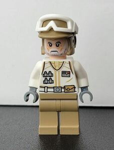 LEGO Star Wars Hoth Rebel Trooper Minifigure White Beard 75241 sw1014 海外 即決