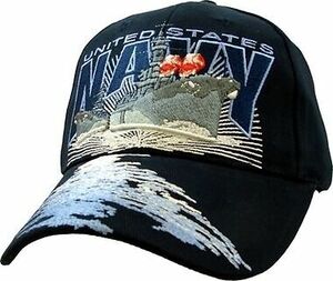 U.S. NAVY W/DESTROYERS Baseball Cap 海外 即決