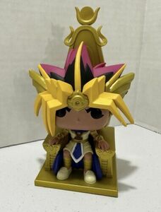 Funko Pop! Deluxe: Yu-Gi-Oh - Atem Pharaoh Yugi (Metallic) 6" Vinyl Figure 海外 即決