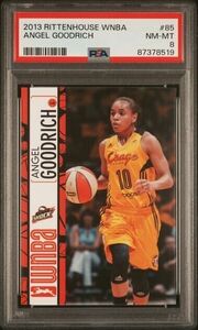 2013 Rittenhouse WNBA ANGEL GOODRICH ROOKIE PSA 8 Kansas Jayhawks 海外 即決