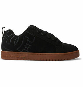 DC Shoes Men's Court Graffik Shoes Black/Gum - 300529-BGM 海外 即決