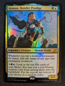 Kinnan, Bonder Prodigy FOIL Ikoria: Lair of Behemoths Mint, Never Played. 海外 即決