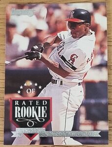 1995 Donruss #281 Garret Anderson Rated Rookie California Angels 海外 即決