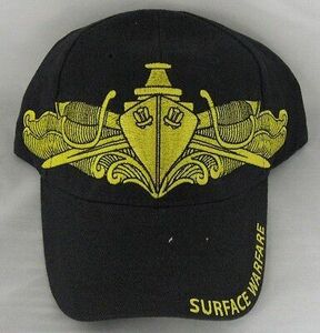 NEW U.S. Navy Surface Submarine Baseball cap hat. Navy Blue. 6145 海外 即決