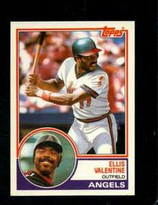 1983 TOPPS TRADED #120 ELLIS VALENTINE NM ANGELS *X97374 海外 即決