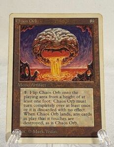 Chaos Orb - Unlimited Edition Reserved List Card MTG Magic The Gathering 海外 即決