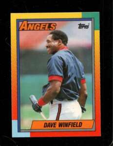 1990 TOPPS TRADED #130 DAVE WINFIELD NMMT ANGELS HOF *AZ0390 海外 即決