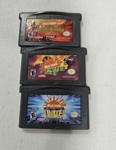 Nicktoons Volcano Island, Freeze Frame, Unite Game Boy Advance GBA Lot 3 Games 海外 即決