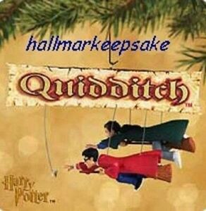 2002 HALLMARK ORNAMENT QUIDDITCH SEASON HARRY POTTER WINDUP MOVEMENT 海外 即決