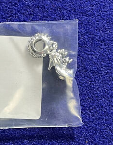 Pandora Disney Cinderella Glass Slipper & Mice Dangle Charm NEW 海外 即決