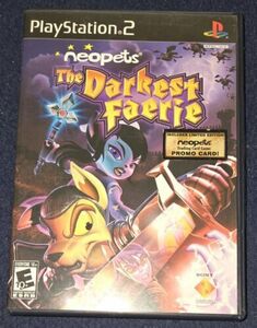 Neopets: The Darkest Faerie (Sony PlayStation 2, 2005) PS2 Tested NO Promo 海外 即決