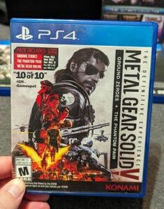 Metal Gear Solid V The Definitive Experience PS4 Playstation 4 Blue Label Rare 海外 即決