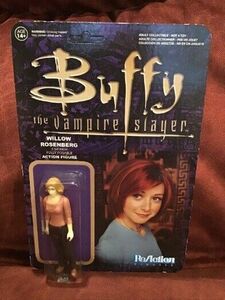 Buffy The Vampire Slayer Willow Rosenberg Action Figure Unpunched Card 海外 即決