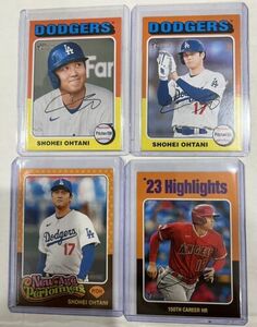 2024 Topps Heritage #371 Shohei Ohtani Los Angeles Dodgers SP Image Variation +3 海外 即決