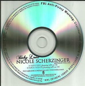 Pussycat Dolls NICOLE SCHERZINGER w/ WILL.I.AM Baby Love EDIT PROMO CD Single 海外 即決